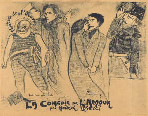 La Comédie de l'amour by Ernest La Jeunesse, print, 1897