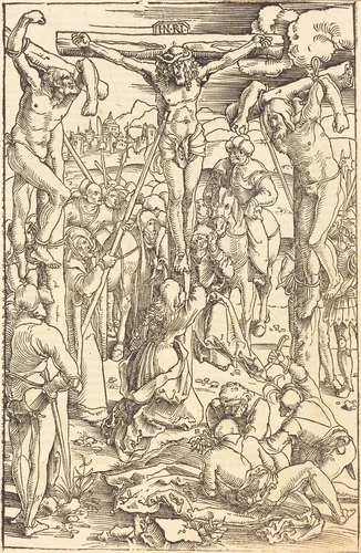 Christ on the Cross by Hans Baldung Grien, print, 1505-1507