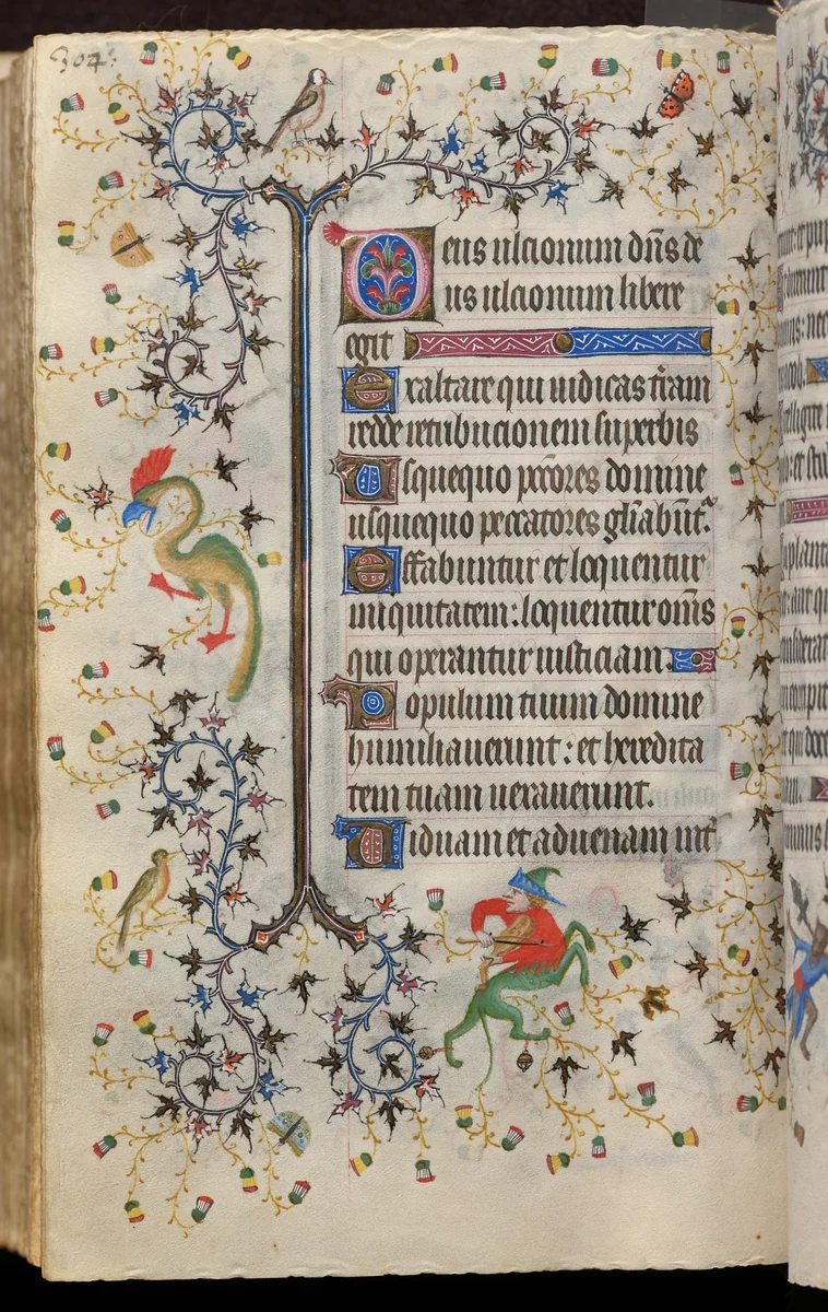 Hours of Charles the Noble, King of Navarre (1361-1425): fol. 152v, Text by Master of the Brussels Initials and Associates, book, 1400-1410