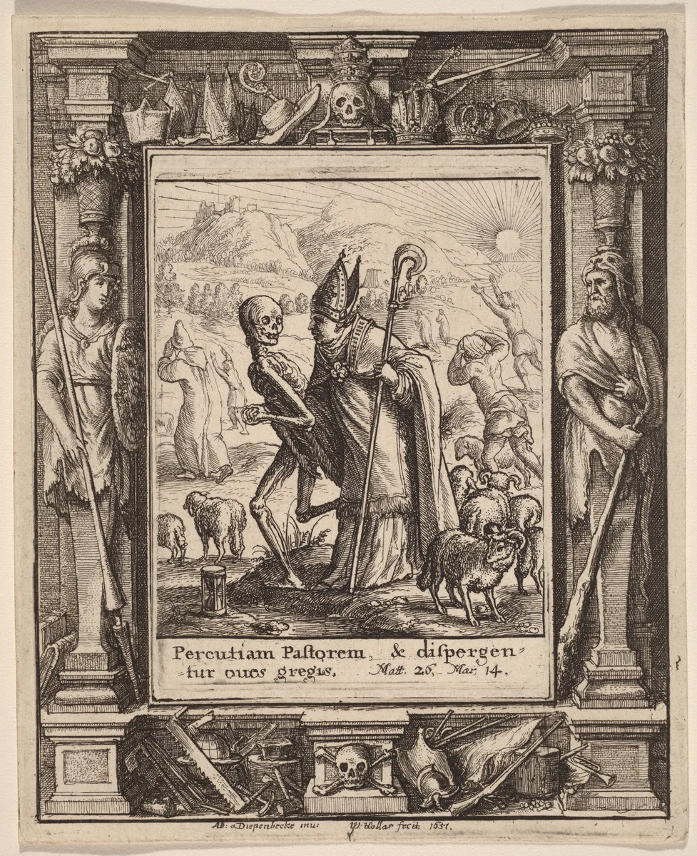 Bishop by Wenceslaus Hollar
Hans Holbein the Younger
Abraham van Diepenbeeck, print, 1651