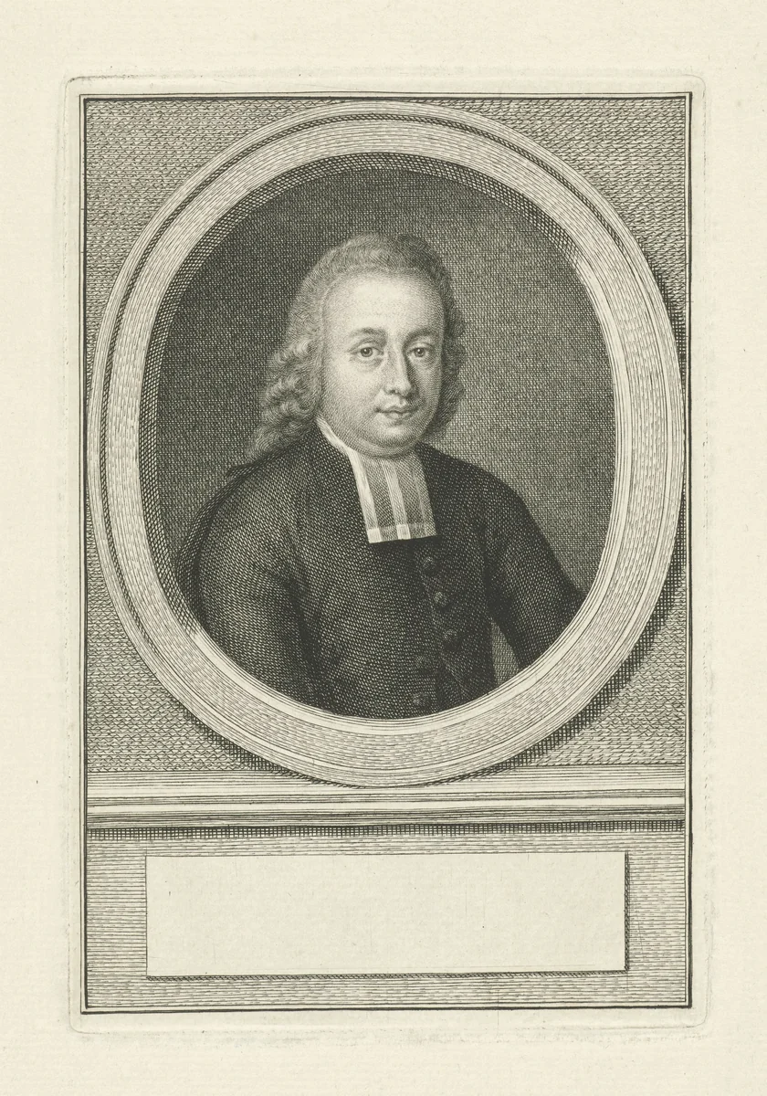 Portret van Henricus Johannes Folmer by Jacob Houbraken, print, 1774-1776