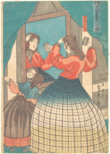 Print by Utagawa Sadahide, print, 1861