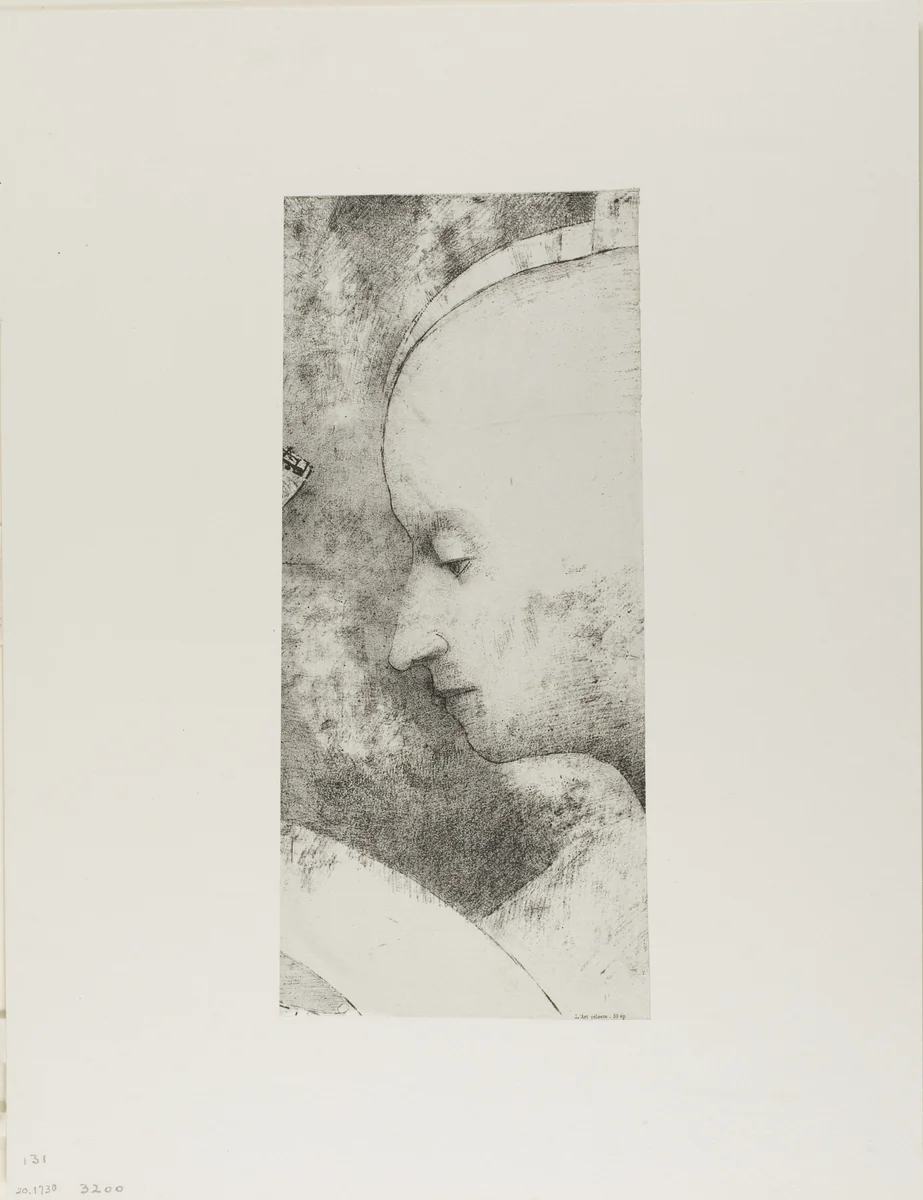 The Celestial Art by Odilon Redon, print, 1894