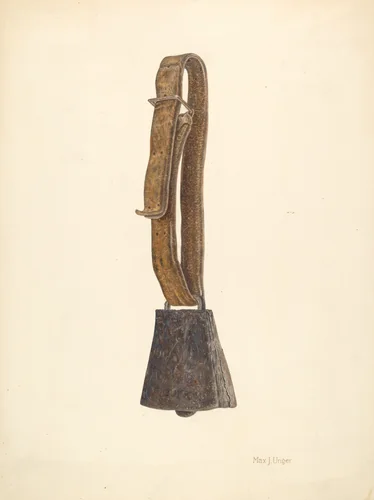 Cow Bell by Max Unger, index of american design, 1939