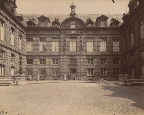 Bibliothèque nationale by Eugène Atget, photograph, 1902