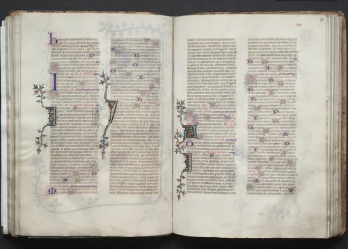 The Gotha Missal: Fol. 69v, Text by Master of the Boqueteaux, book, 1370-1380