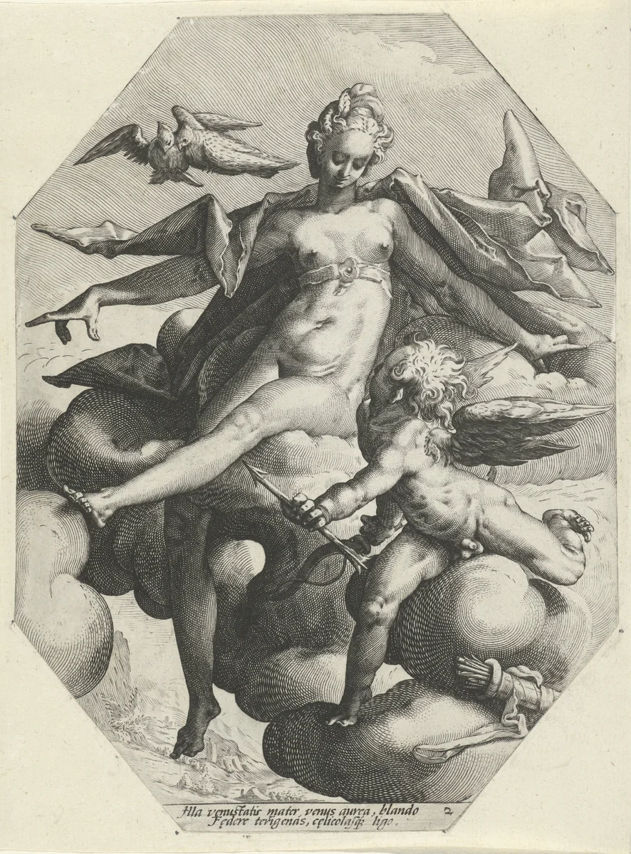 Venus by Unknown, print, 1585-1589