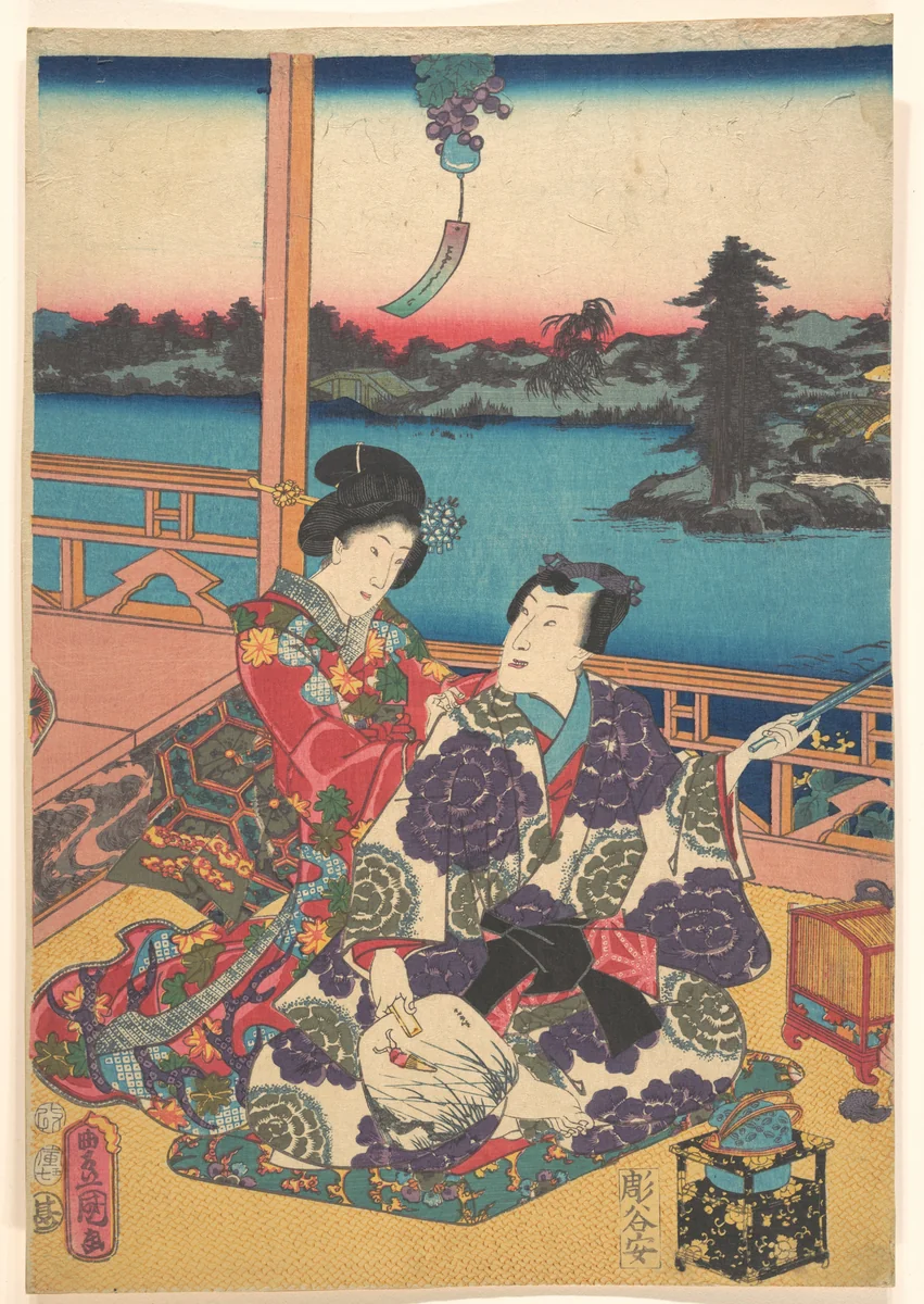 Print by Utagawa Kunisada (歌川国貞), print, 1786-1854