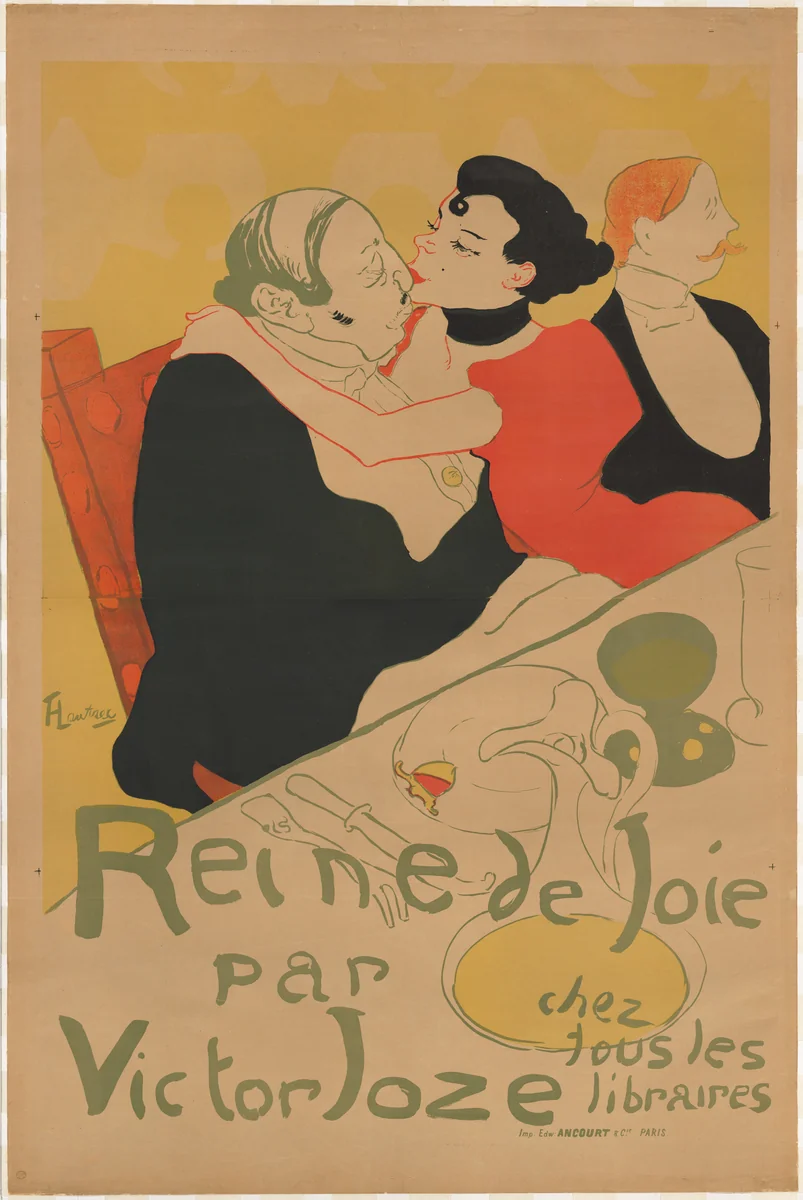 Reine De Joie by Henri de Toulouse-Lautrec, print, 1892