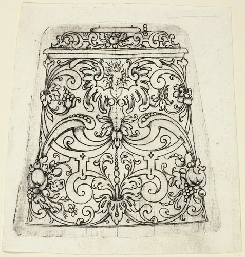 Plate 8, from twenty ornamental designs for goblets and beakers by Master A.P. German, print, 1604