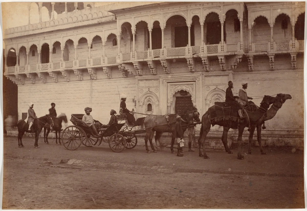 Ramkishore Singh of Rewa by Raja Deen Dayal, photograph, 1886