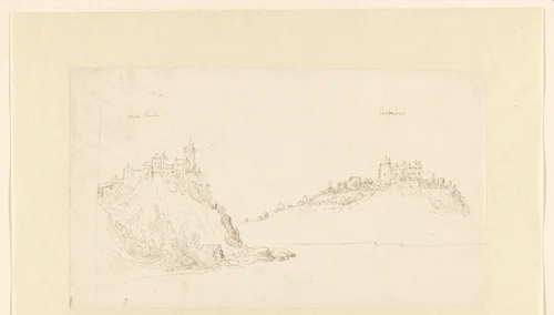 Hohenems en de Habsburg by Gerard van der Horst, drawing, 1610-1628