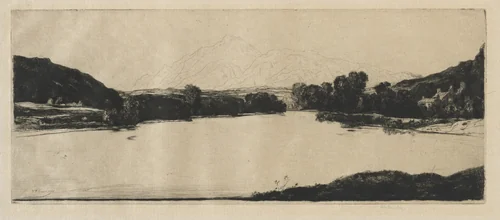 Glen Strae by David Young Cameron, print