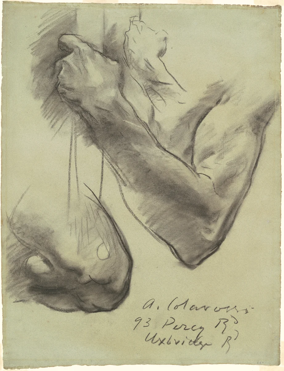 Studies for "Triumph of Religion" by John Singer Sargent, drawing, 1891-1916