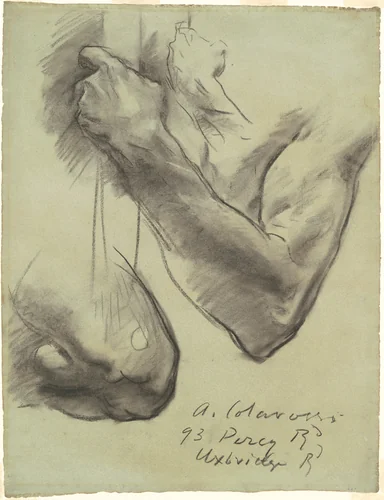 Studies for "Triumph of Religion" by John Singer Sargent, drawing, 1891-1916