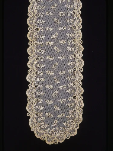 Pair of Lappets (Joined) by France, other, 1880-1889