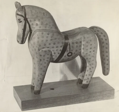 Toy Horse by American 20th Century, index of american design, 1935-1942