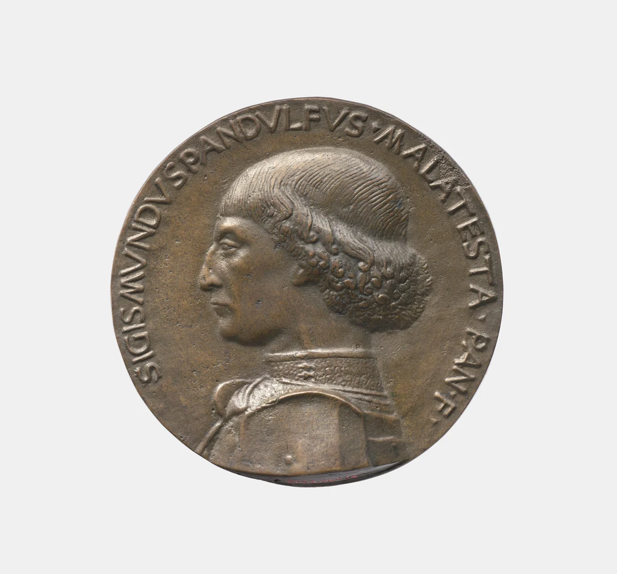 Sigismondo Pandolfo Malatesta, Lord of Rimini 1417–1468 by Matteo de' Pasti, metalwork, 1446