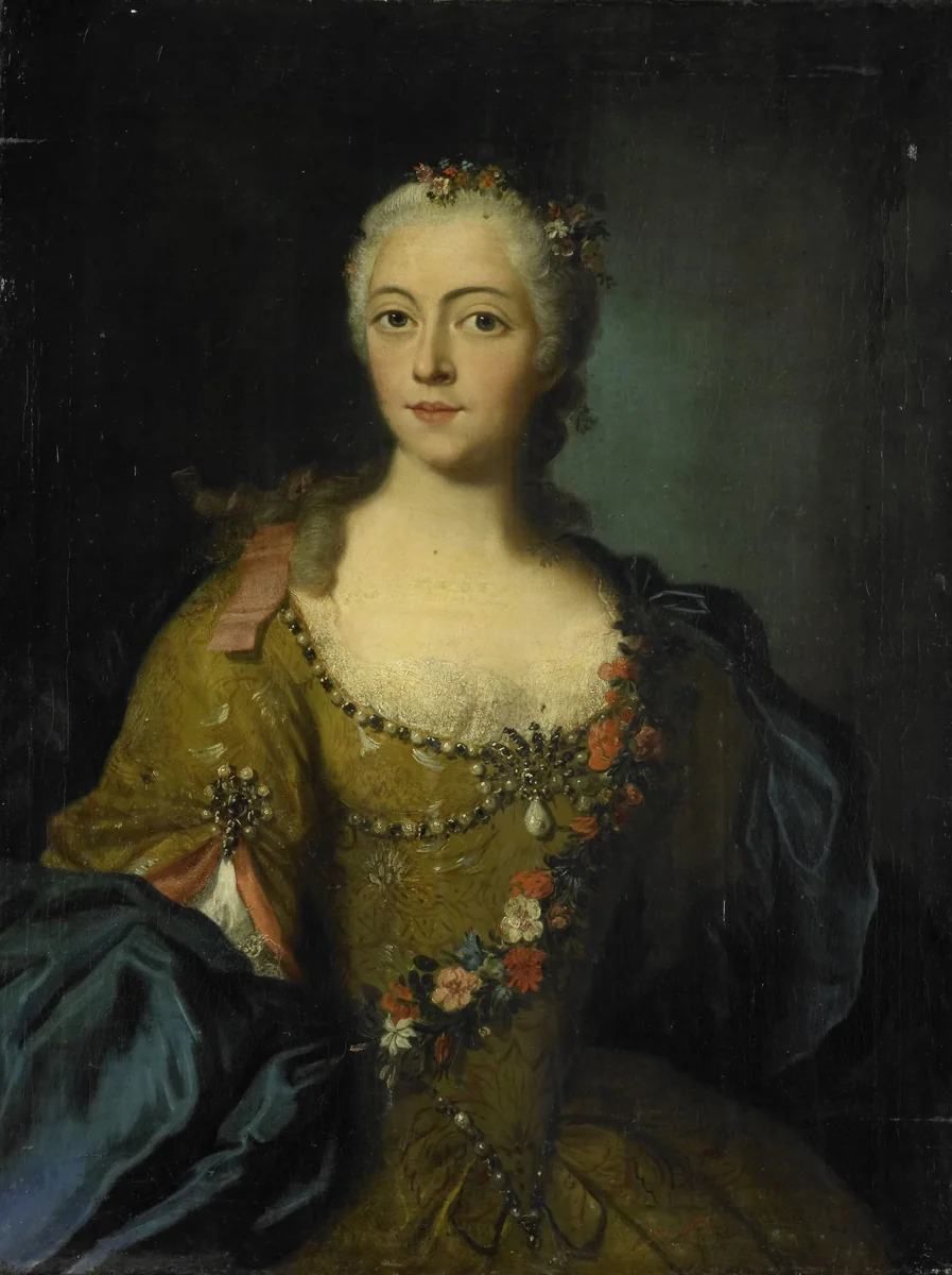 Portrait of a Woman by anonymous, painting, 1740-1760