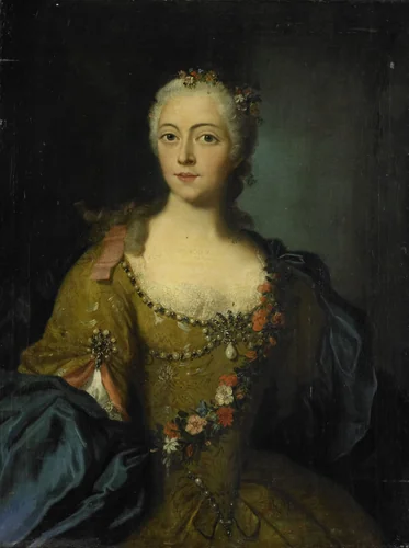 Portrait of a Woman by anonymous, painting, 1740-1760