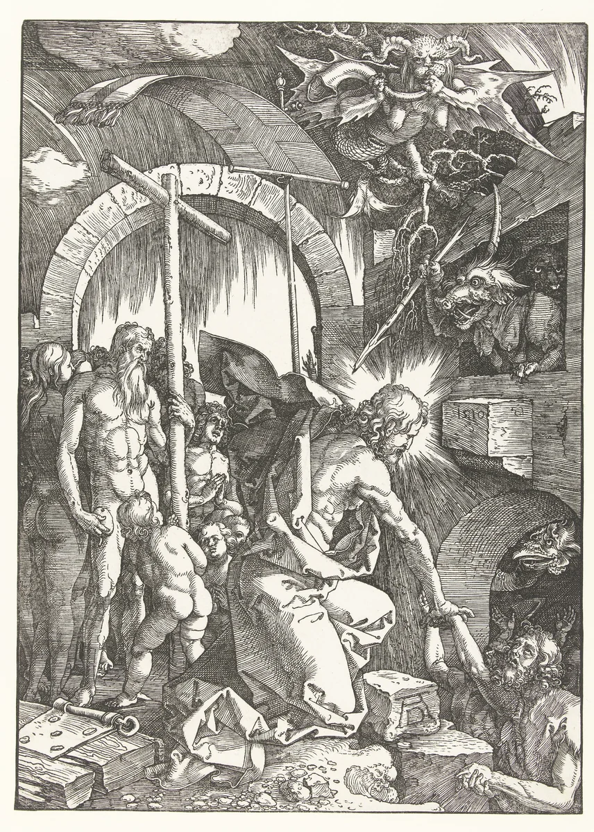 Afdaling in het voorgeborchte by Unknown, print, 1510