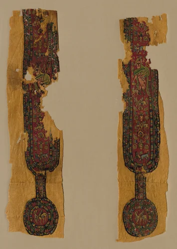 Decorations and Sleeve from a Tunic by Unknown, textile, 700-799