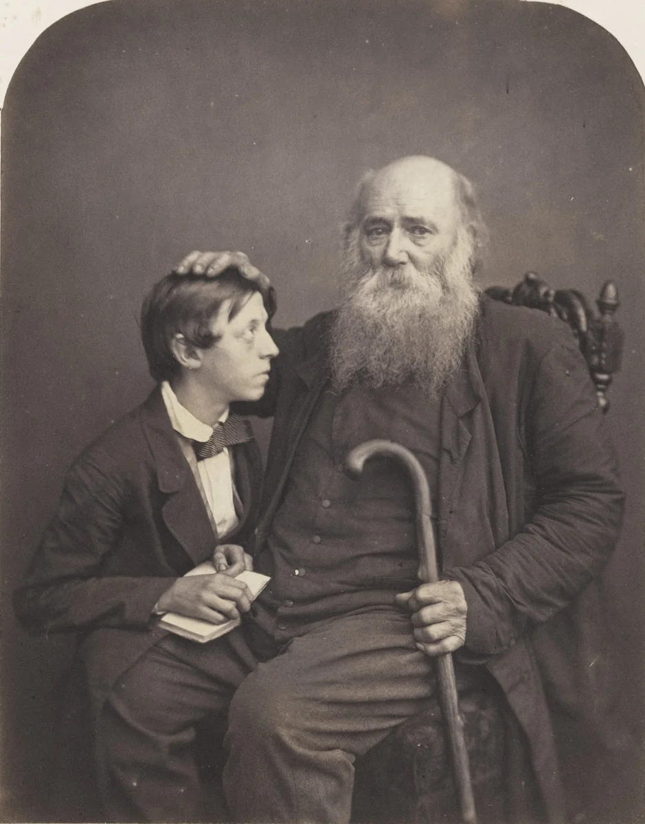 Youth and Age by Fallon Horne, photograph, 1855