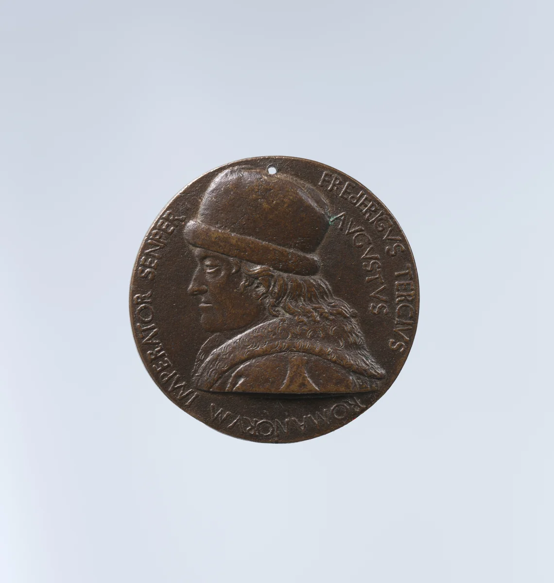 Frederick III (1413-1493), Holy Roman Emperor (1452) by Bertoldo di Giovanni, metalwork, 1469