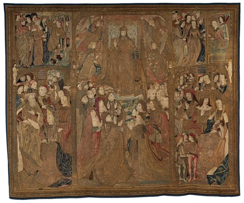 The Triumph of Christ ("The Mazarin Tapestry") by Netherlandish 16th Century, decorative art, 1500