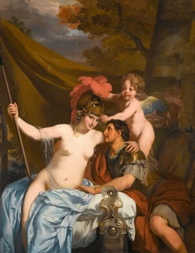 Odysseus and Calypso by Gerard de Lairesse, painting, 1680