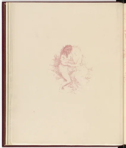Vignette (page 8) from Parallèlement (In Parallel) by Pierre Bonnard, illustrated book, 1900