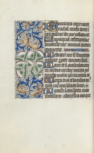Book of Hours (Use of Rouen): fol. 117v by Master of the Geneva Latini, book, 1465-1475