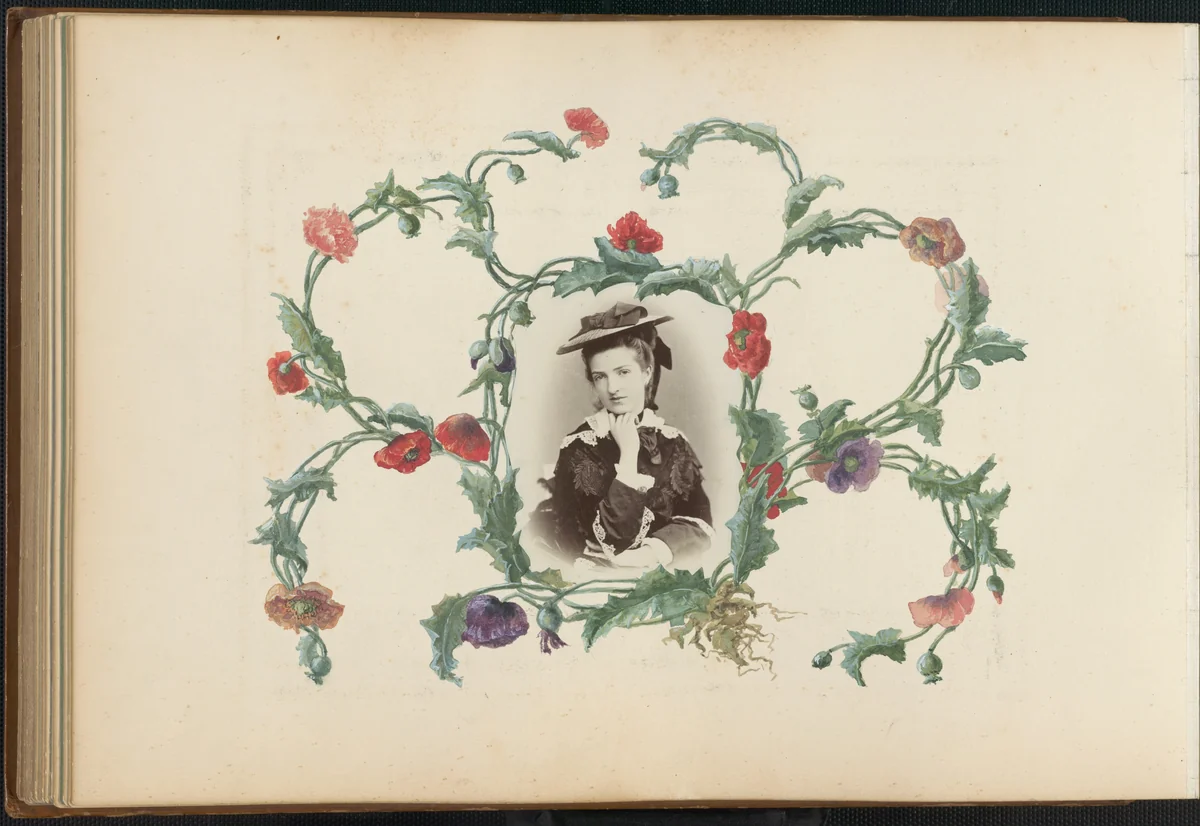 The Madame B Album by Marie-Blanche Hennelle Fournier, photograph, 1870-1879