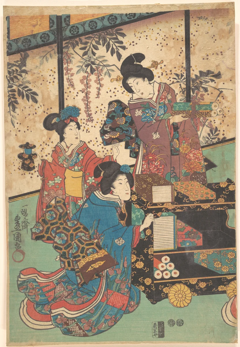 Print by Utagawa Kunisada (歌川国貞), print, 1786-1854