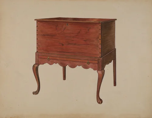 Cellaret by Arthur Johnson; Jack Bochner, index of american design, 1938