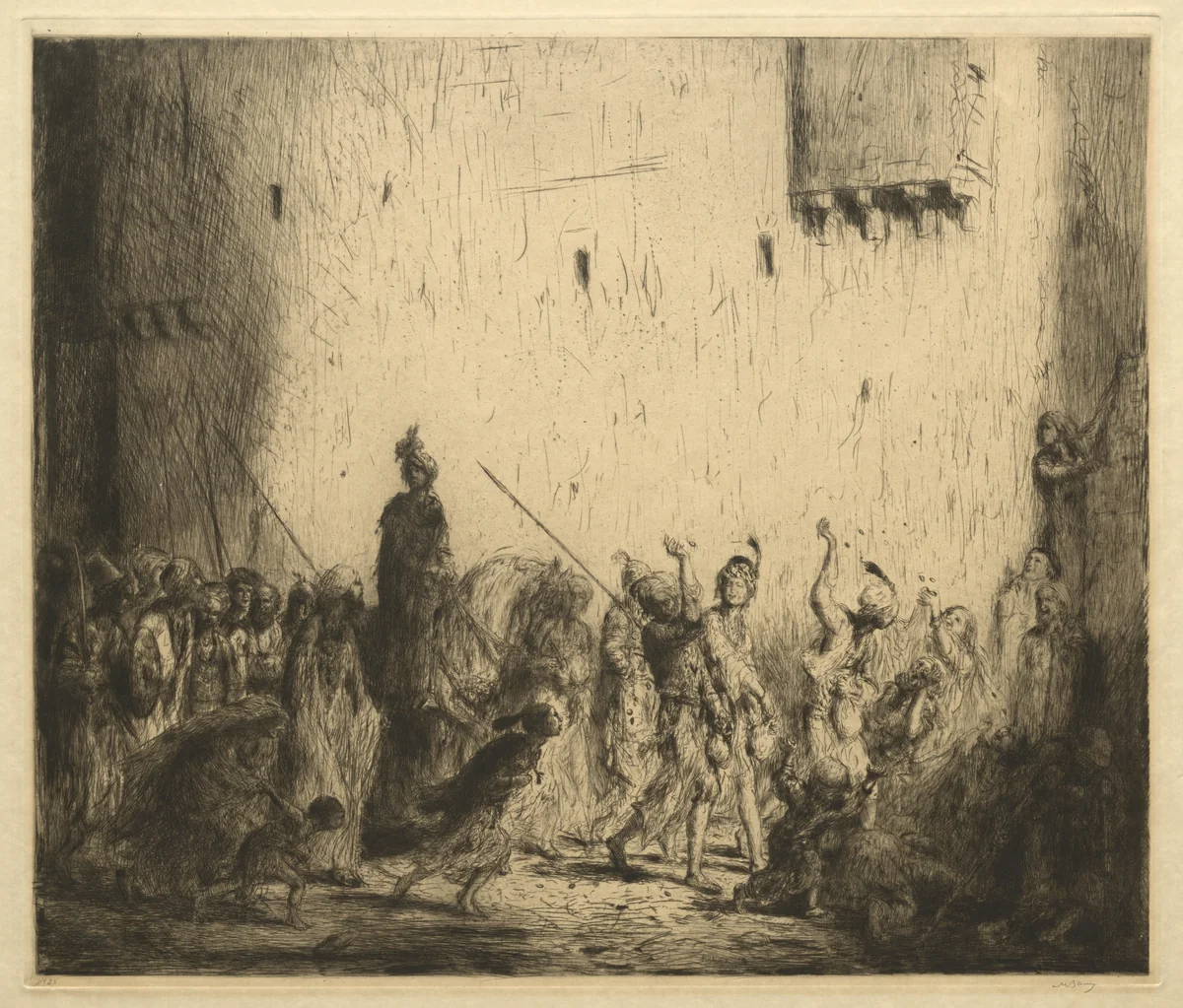 A Prince by Marius Bauer, print