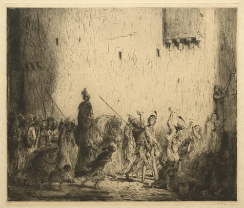 A Prince by Marius Bauer, print