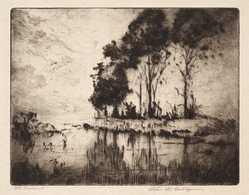 The Island by Charles William Dahlgreen, print, 1917-1927