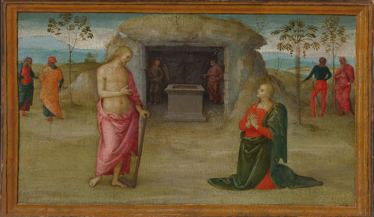 Noli Me Tangere by Perugino, painting, 1500-1505