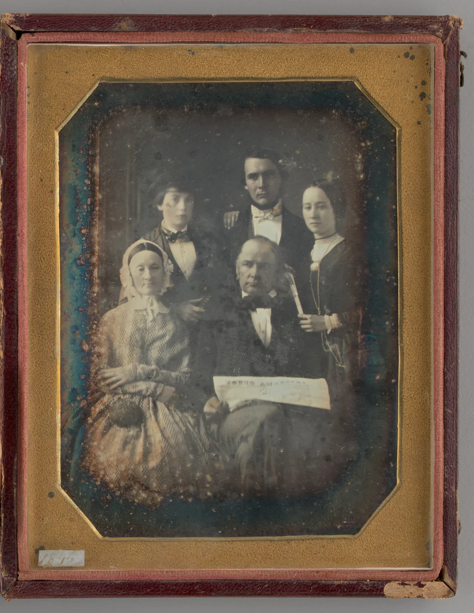 Untitled (Portrait of the Smith Family, New York) by Unknown maker, other, 1845