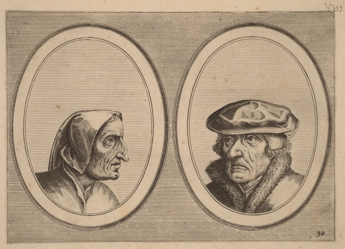 "Buyltje On-versaed" and "Waerner Altijdt-meer" by Johannes van Doetechum
Lucas van Doetechum
Pieter Bruegel
Claes Jansz Visscher, print, 1564-1565