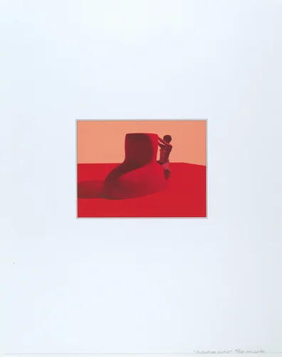 Figurine Cup I by Ken Price, print, 1969-1970