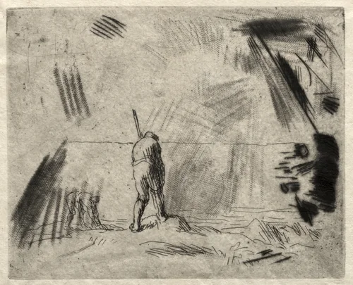 Kelp Gatherers by Jean-François Millet, print, 1842-1852