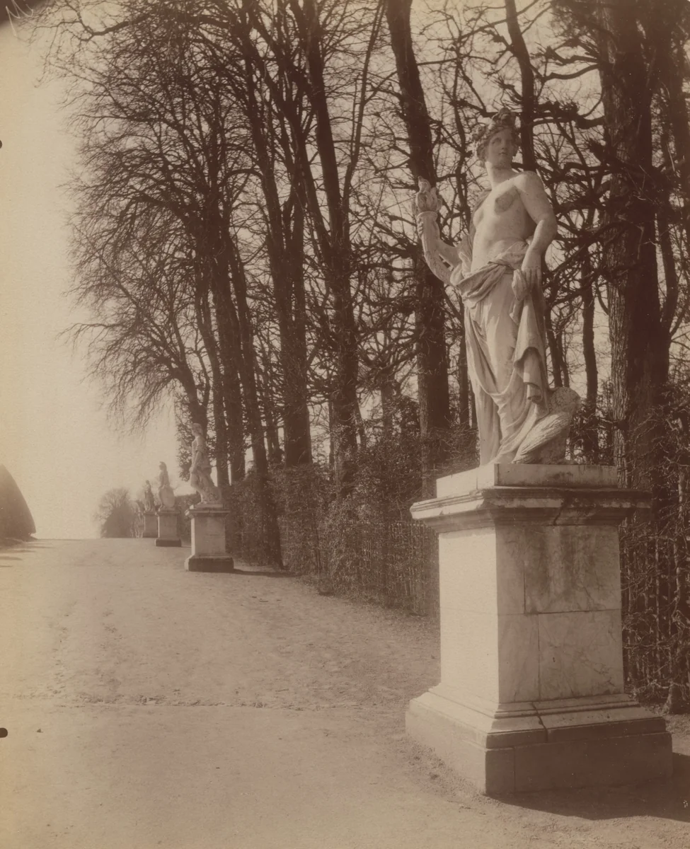 Versailles, Le Parc by Eugène Atget, photograph, 1906