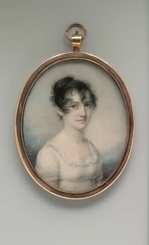 Mrs. Robert Macomb (Mary Cornell Pell ) by Edward Greene Malbone, artwork, 1803-1806