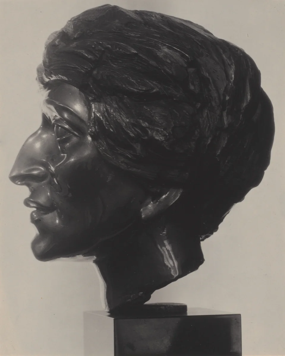 Mrs. Fiene by Lachaise by Alfred Stieglitz, photograph, 1927