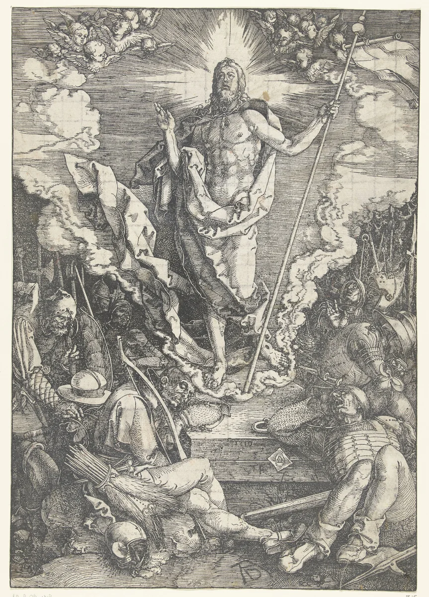 Opstanding by Unknown, print, 1510