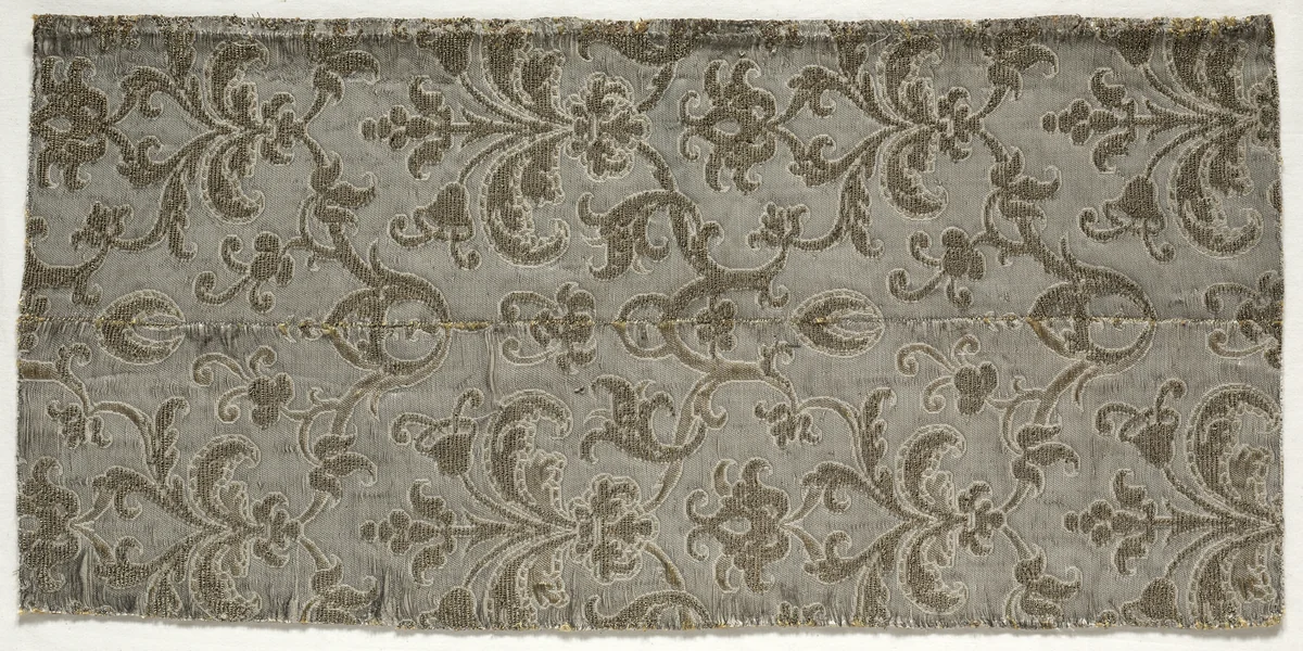 Gold and Silver Cloth by Unknown, textile, 1580-1599