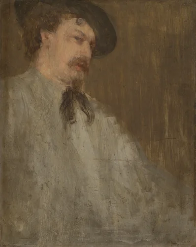 Portrait of Dr. William McNeill Whistler by James McNeill Whistler, painting, 1871-1873