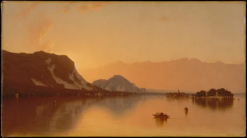 Isola Bella in Lago Maggiore by Sanford Robinson Gifford, artwork, 1871